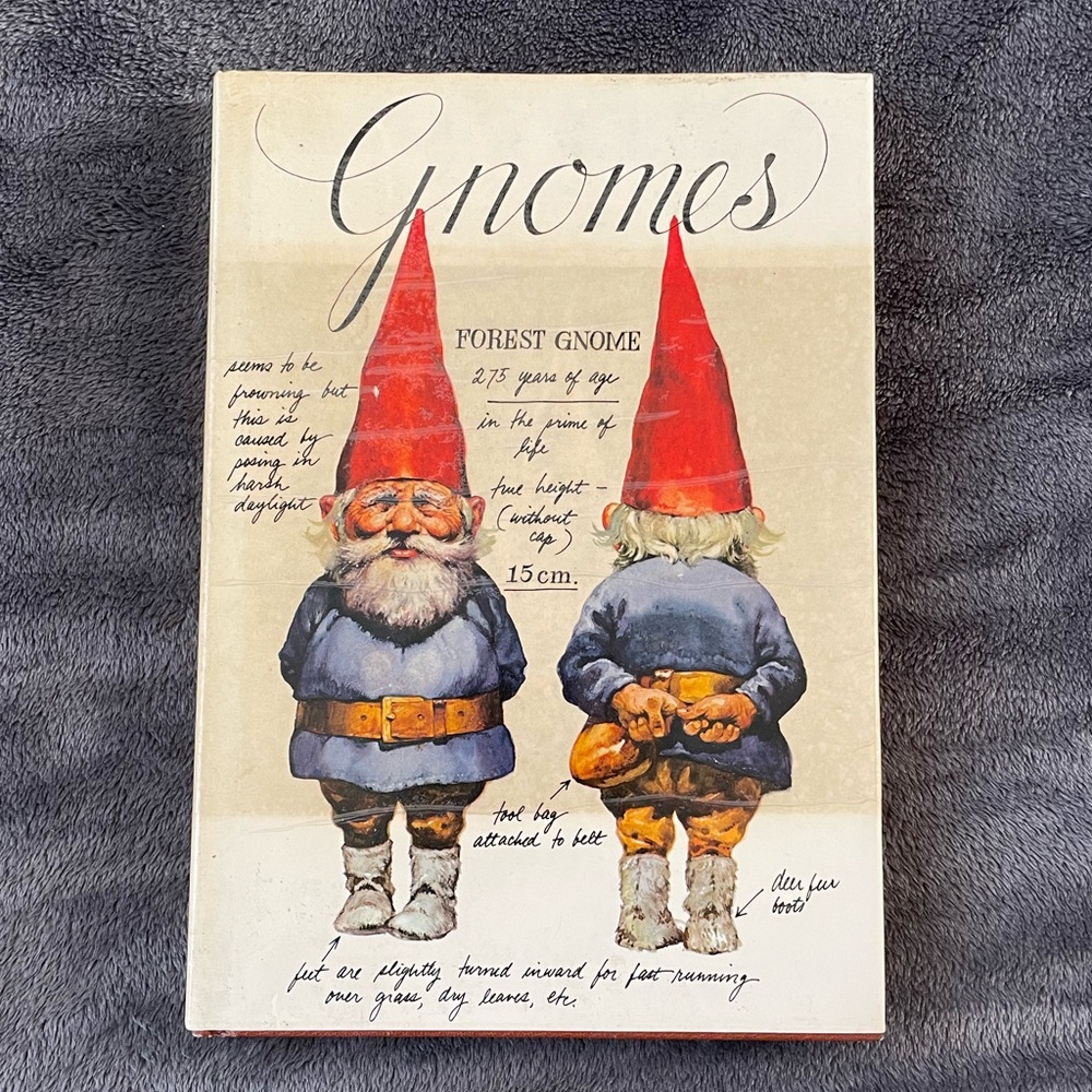 Gnomes 1976 Vintage Children’s Book Rien Huygen